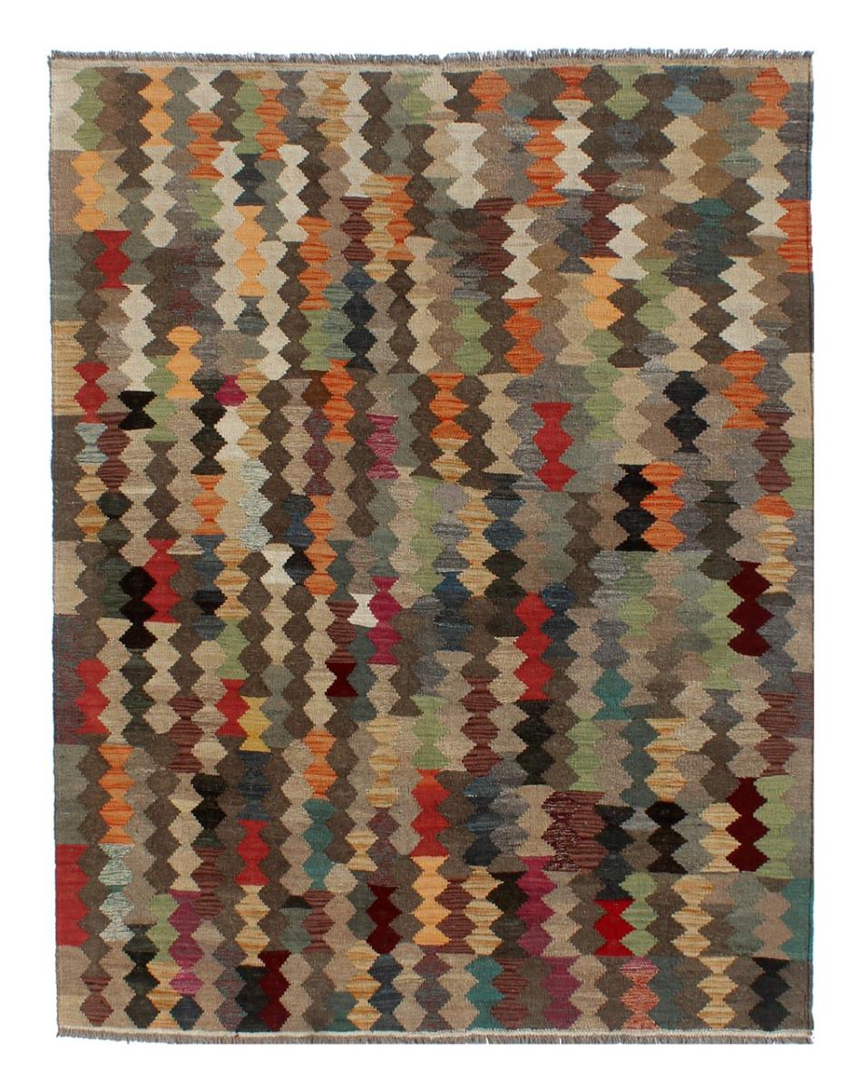 Afghan rug Kilim Afghan Heritage 6'7"x5'4" 6'7"x5'4", Persian Rug Woven by hand