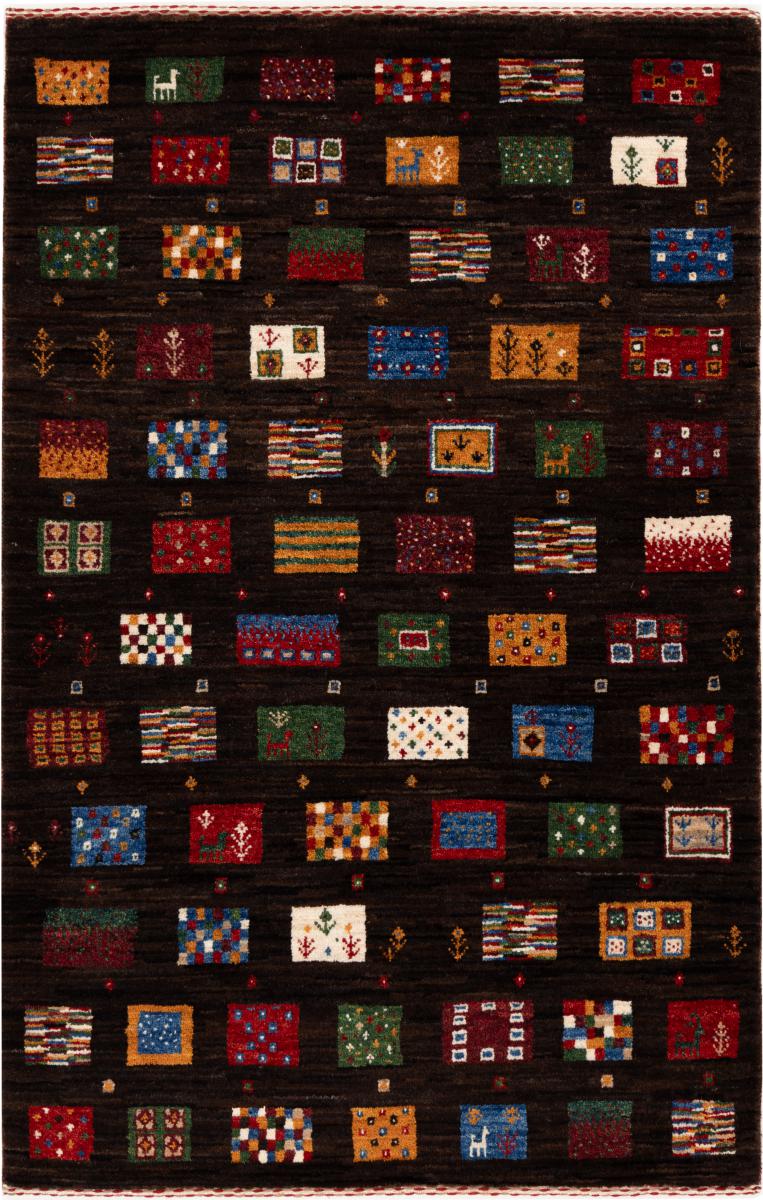 Perzisch tapijt Perzisch Gabbeh Loribaft Nowbaft 129x85 129x85, Perzisch tapijt Handgeknoopte