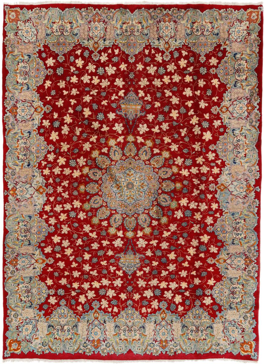 Perzsa szőnyeg Kashan 12'11"x9'9" 12'11"x9'9", Perzsa szőnyeg Kézzel csomózva