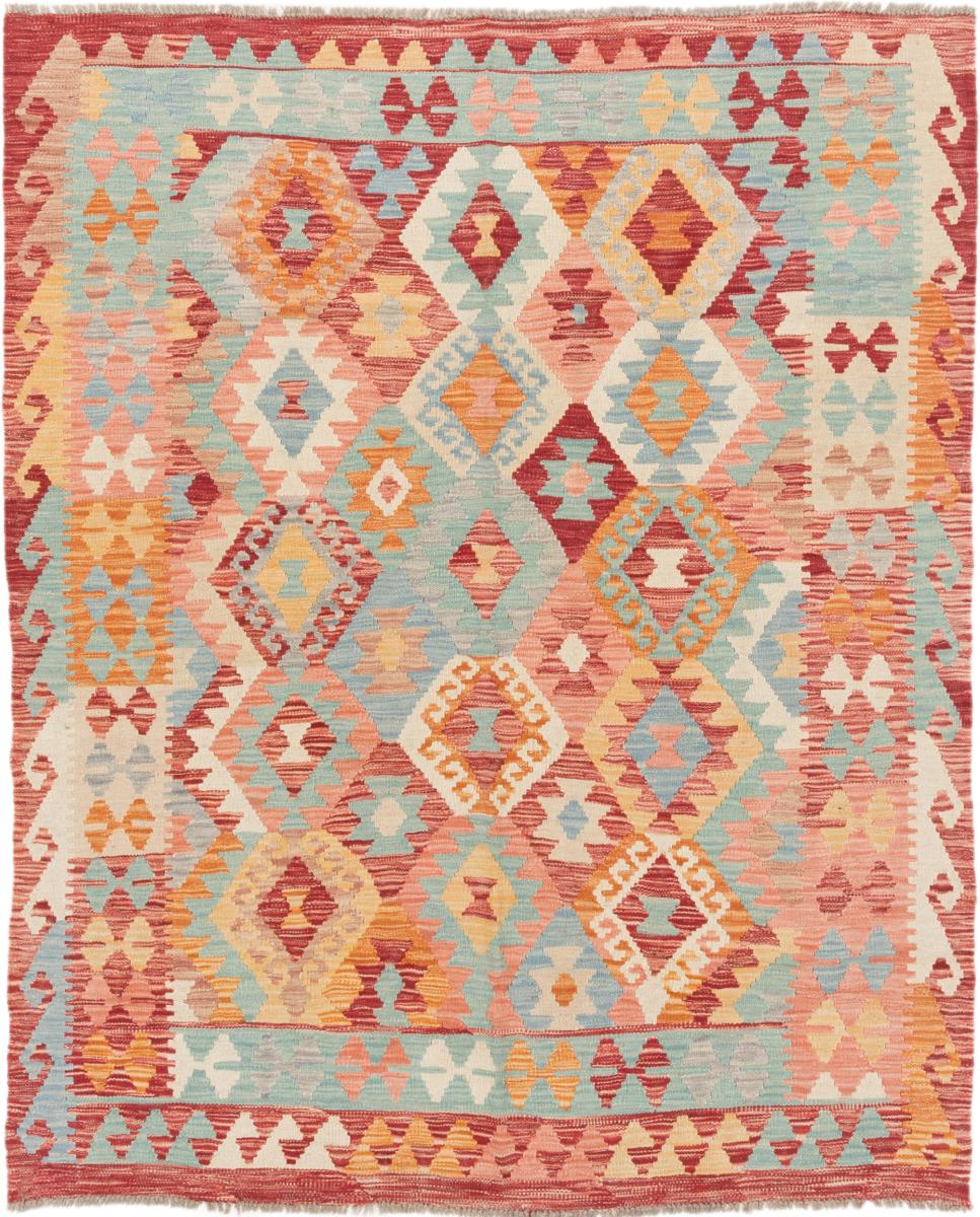 Tapete afegão Kilim Afegão 194x160 194x160, Tapete persa Tecido à mão