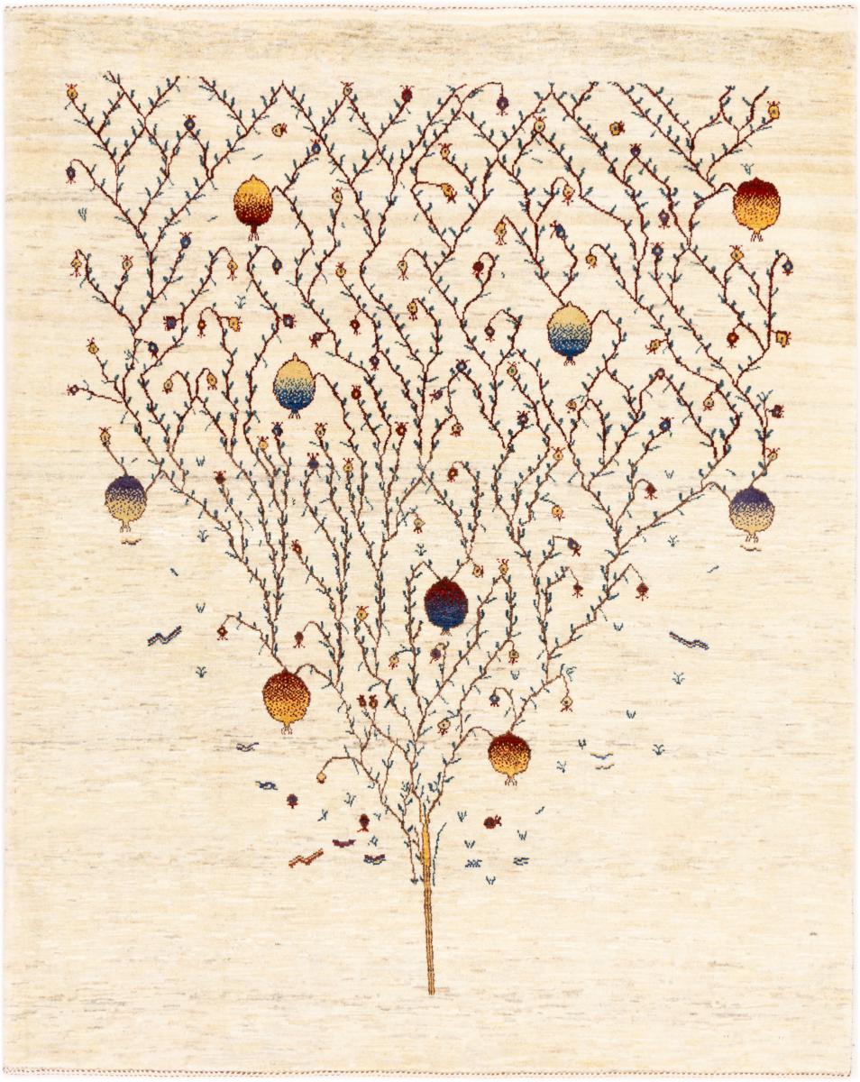 Tapis persan Persan Gabbeh Loribaft Nowbaft 192x153 192x153, Tapis persan Noué à la main