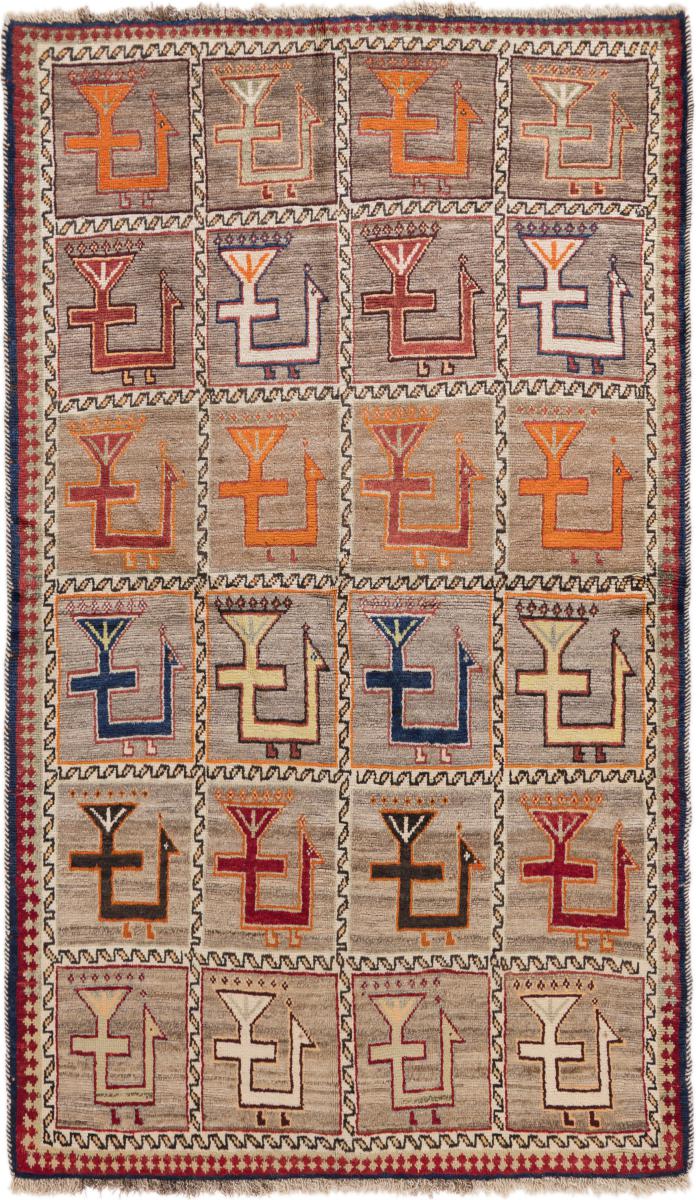 Perzisch tapijt Perzisch Gabbeh Ghashghai 214x125 214x125, Perzisch tapijt Handgeknoopte