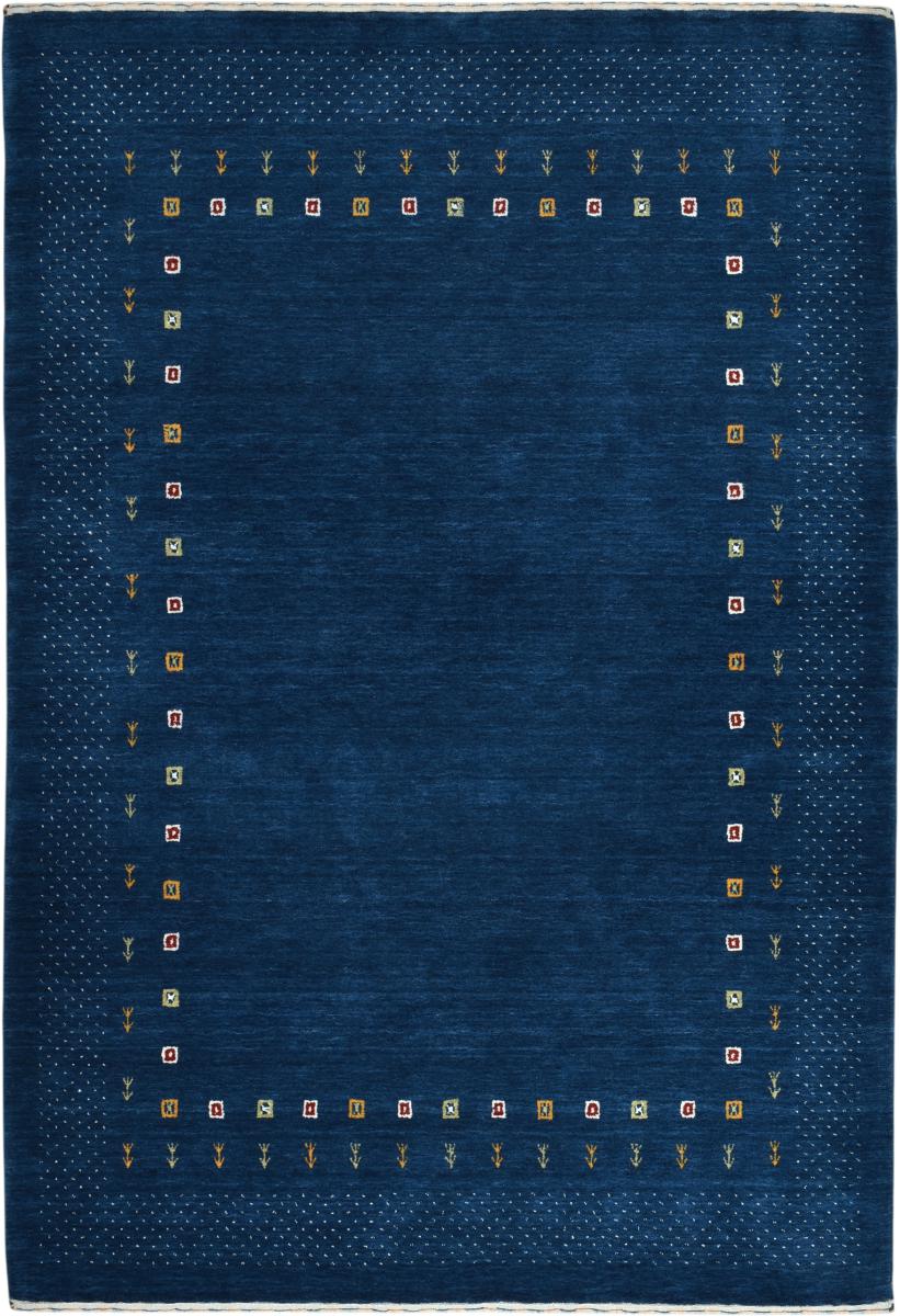 Indisk tæppe Gabbeh Loribaft 206x143 206x143, Persisk tæppe Håndknyttet