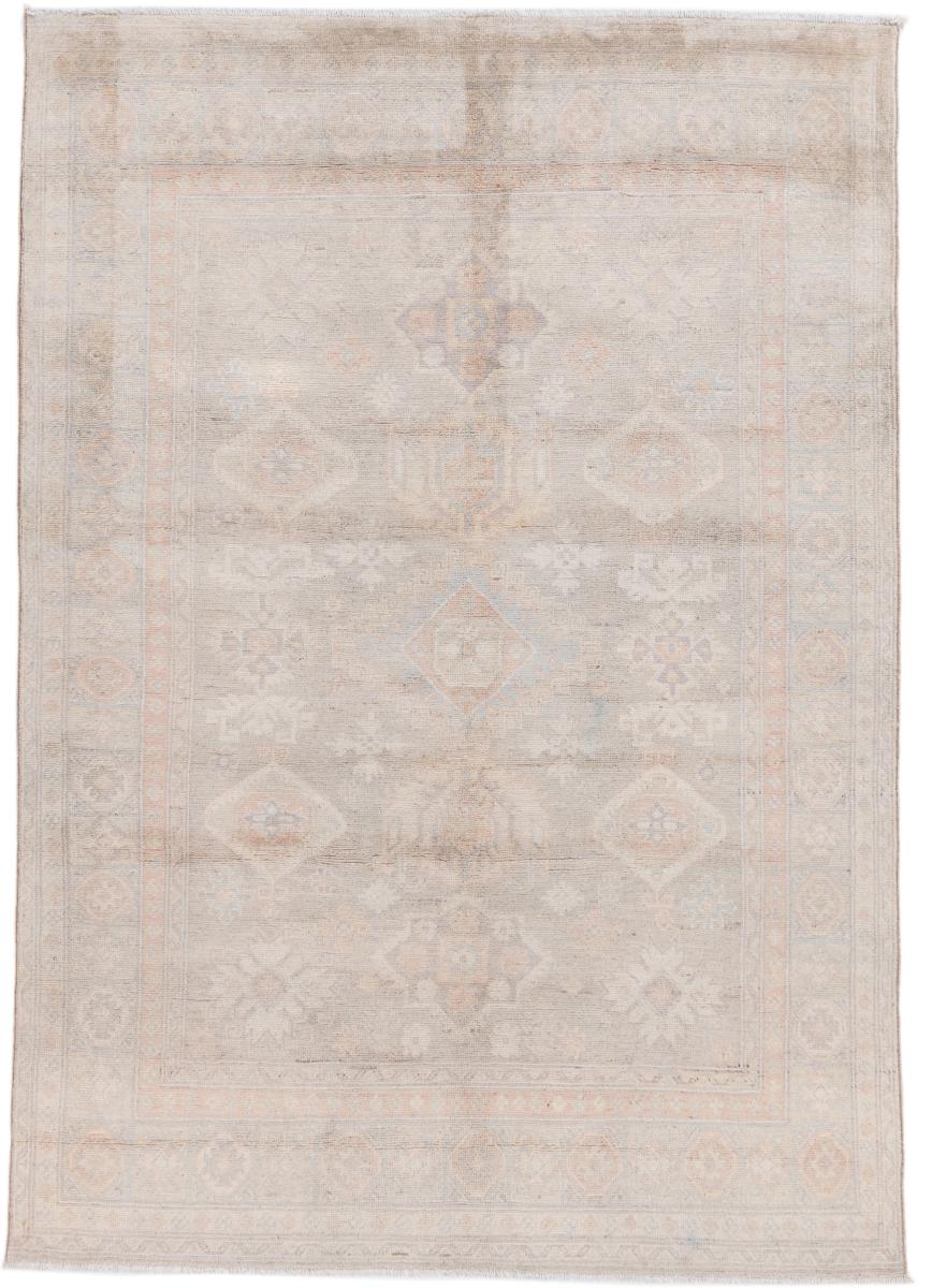Afghansk tæppe Kazak 204x143 204x143, Persisk tæppe Knyttet i hånden