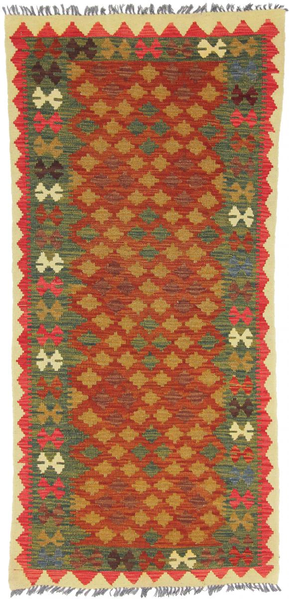 Afghaans tapijt Kilim Afghan 205x95 205x95, Perzisch tapijt Handgeweven
