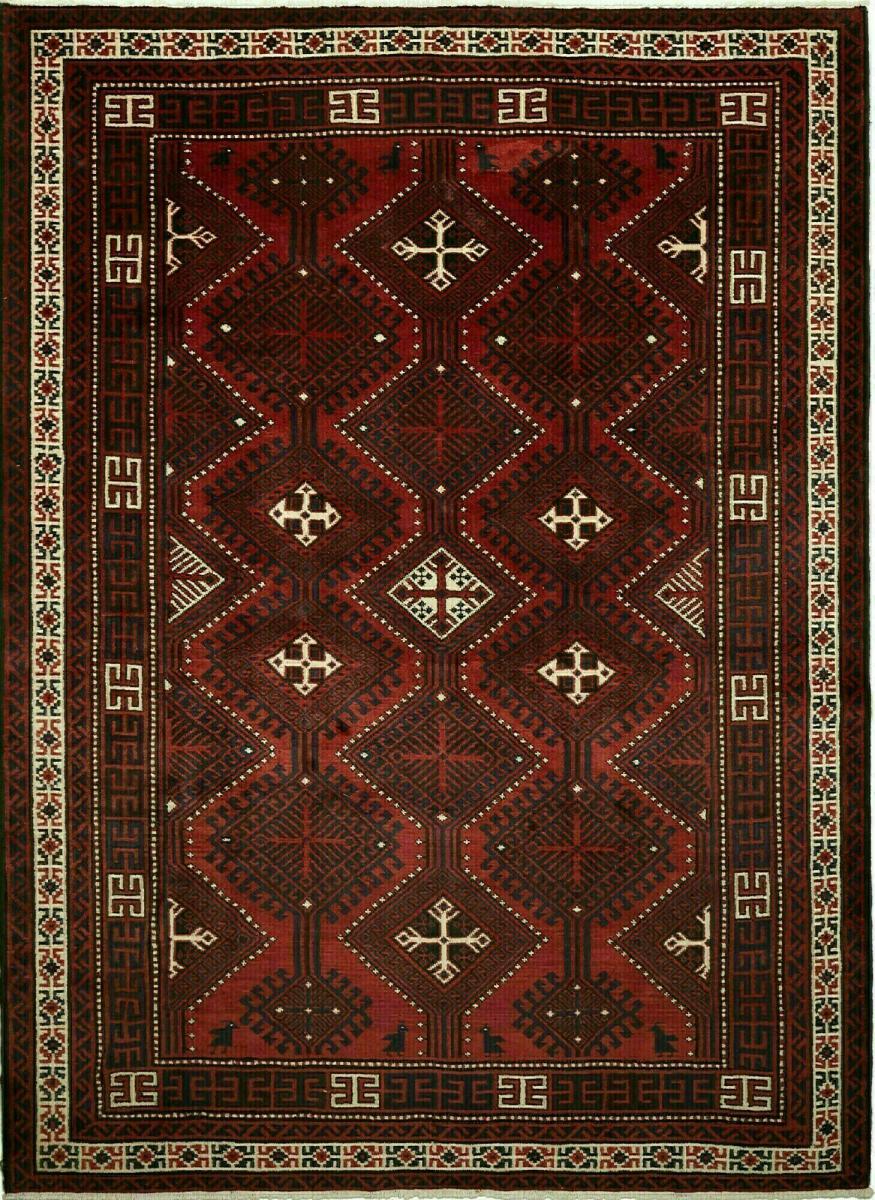 Persian Rug Lori 10'10"x8'0" 10'10"x8'0", Persian Rug Knotted by hand