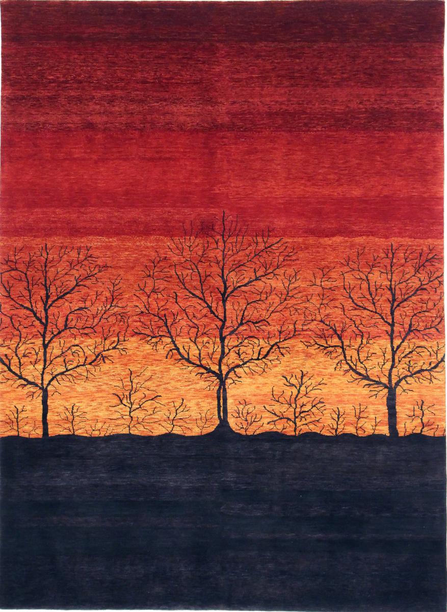 Indiai szőnyeg Gabbeh Loribaft Design 235x173 235x173, Perzsa szőnyeg Kézzel csomózva