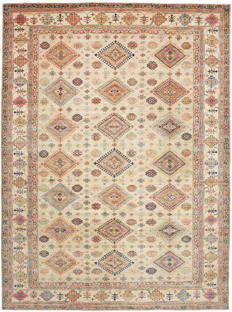 Pakistaans tapijt Super Kazak 369x278 369x278, Perzisch tapijt Handgeknoopt
