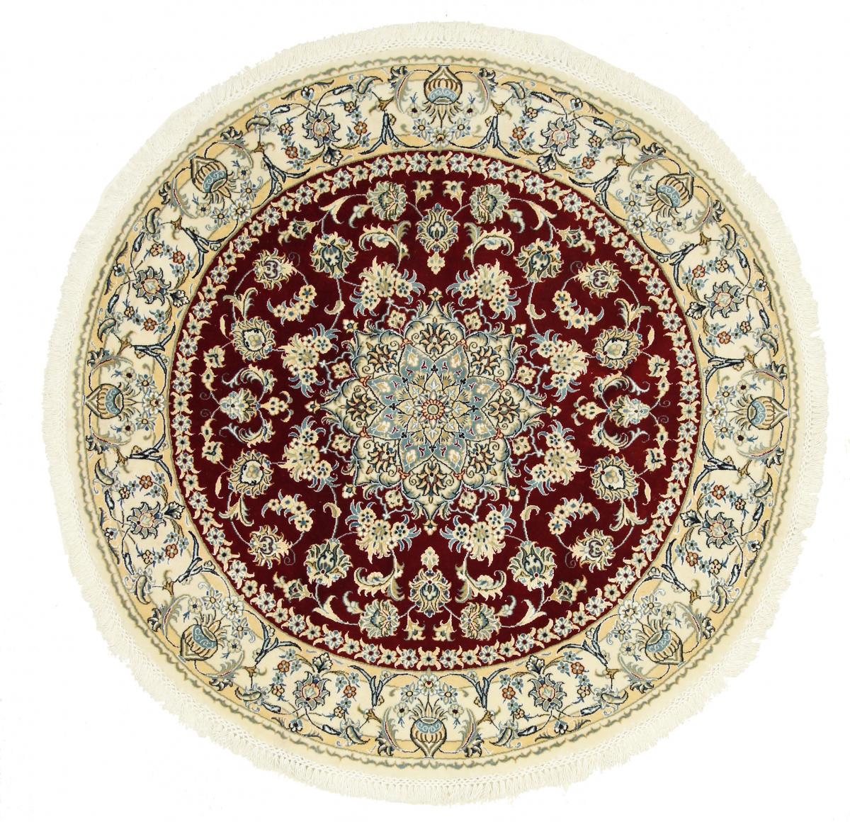 Tappeto persiano Nain 9La 156x156 156x156, Tappeto persiano Annodato a mano