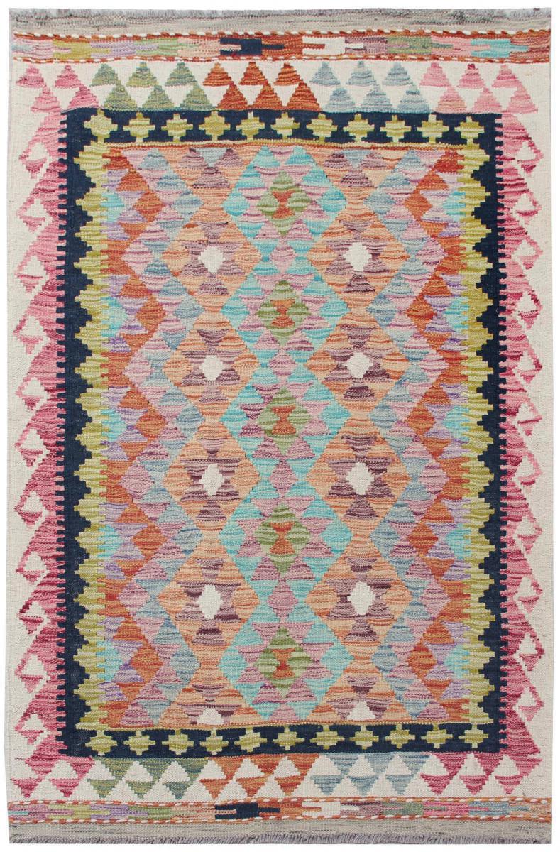 Tapete afegão Kilim Afegão 147x98 147x98, Tapete persa Tecido à mão