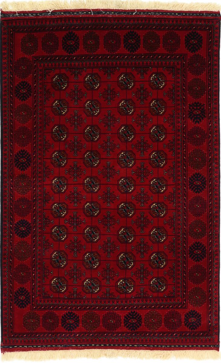 Afghanischer Teppich Afghan Mauri 127x83 127x83, Perserteppich Handgeknüpft