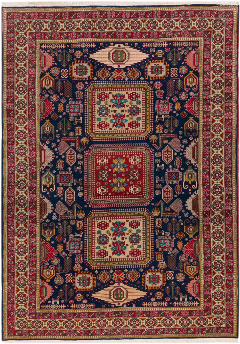 Russischer Teppich Shirwan Alt 9'2"x6'7" 9'2"x6'7", Perserteppich Handgeknüpft