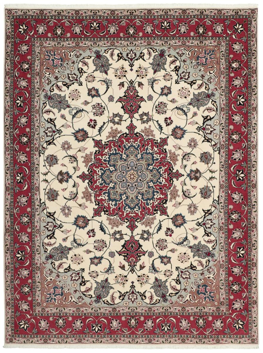 Persian Rug Tabriz 50Raj 6'7"x5'0" 6'7"x5'0", Persian Rug Knotted by hand