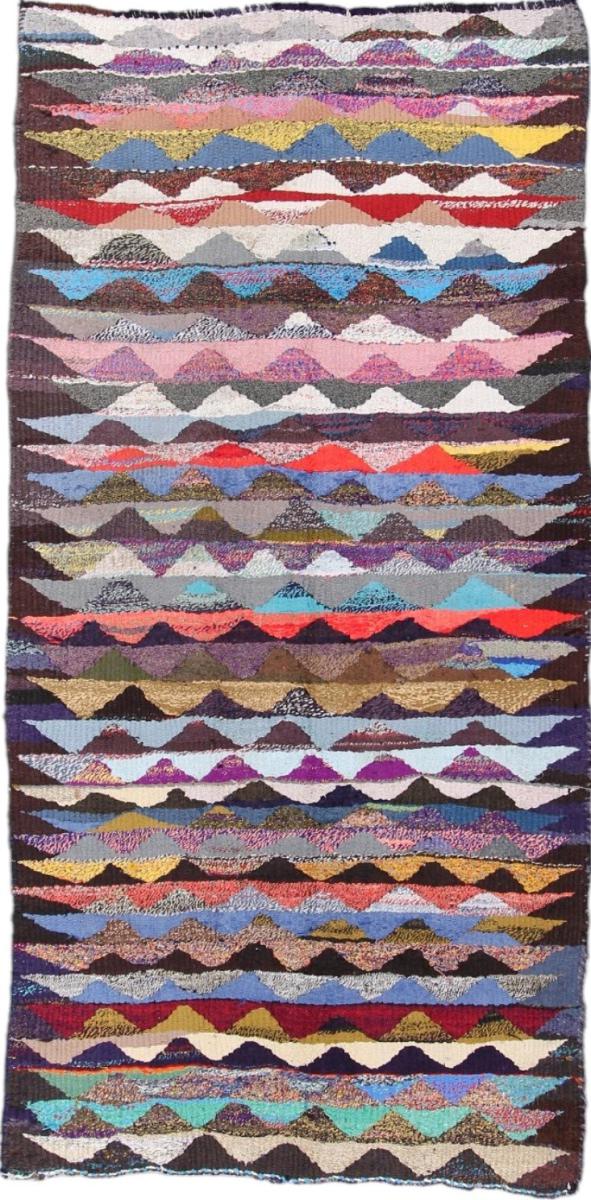 Covor persan Chilim Fars Antic 259x131 259x131, Covor persan Lucrate de mână