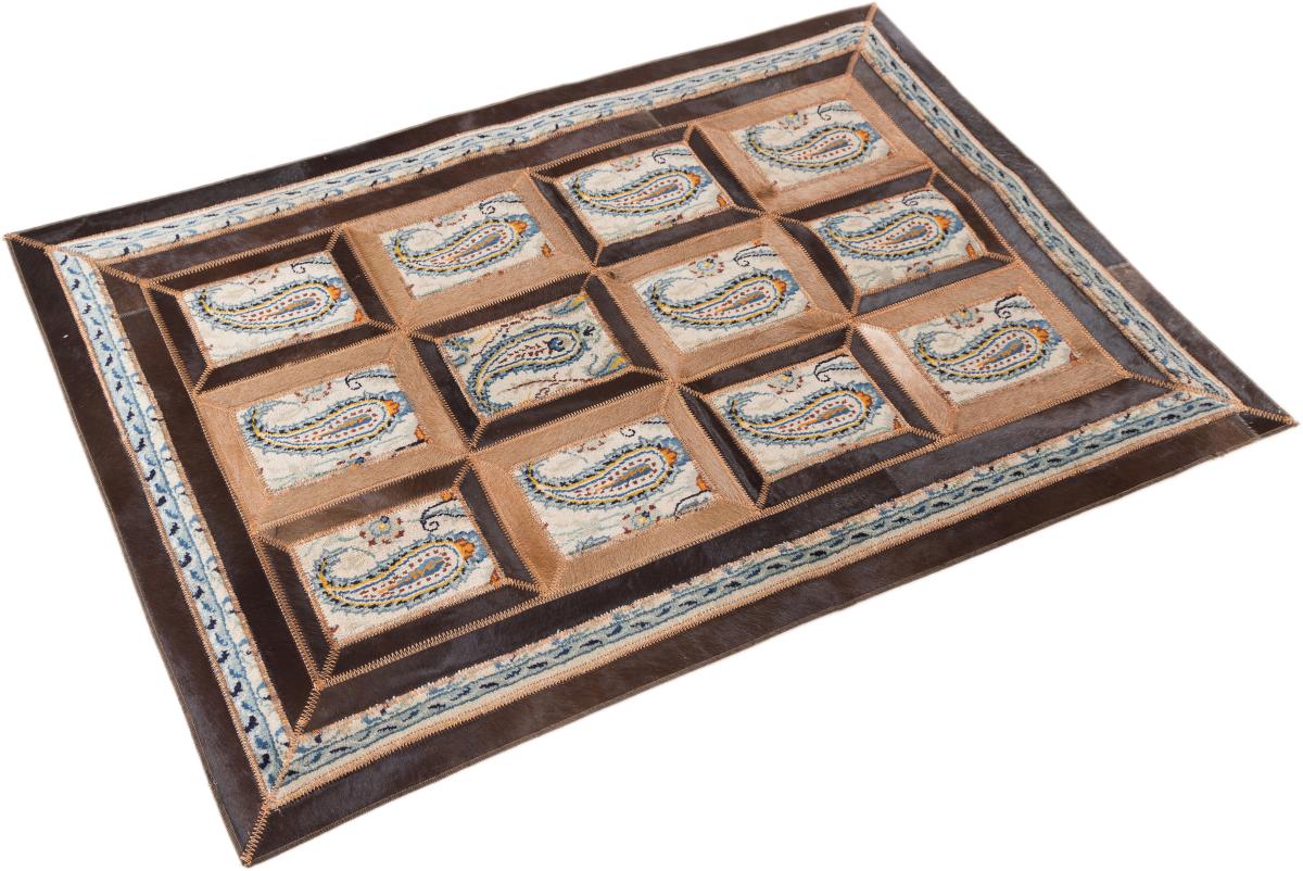 Kelim Patchwork Leder - 1