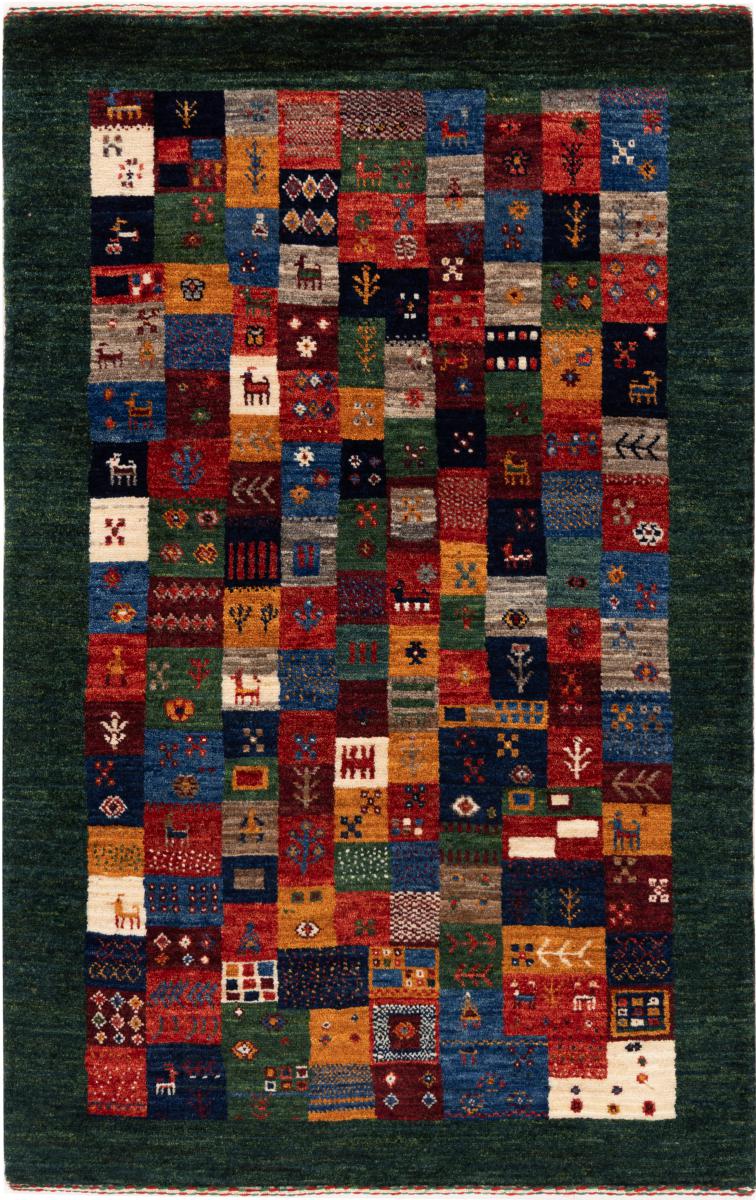 Perzisch tapijt Perzisch Gabbeh Loribaft Nowbaft 127x81 127x81, Perzisch tapijt Handgeknoopte