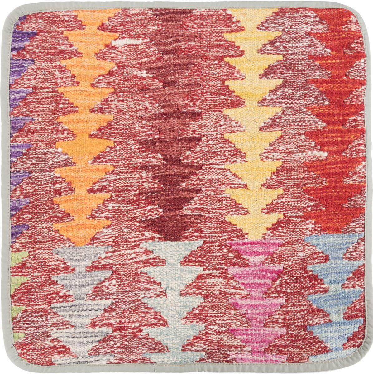 Tappeto Afgano Kilim Afghan Copricuscino 45x45 45x45, Tappeto persiano Annodato a mano