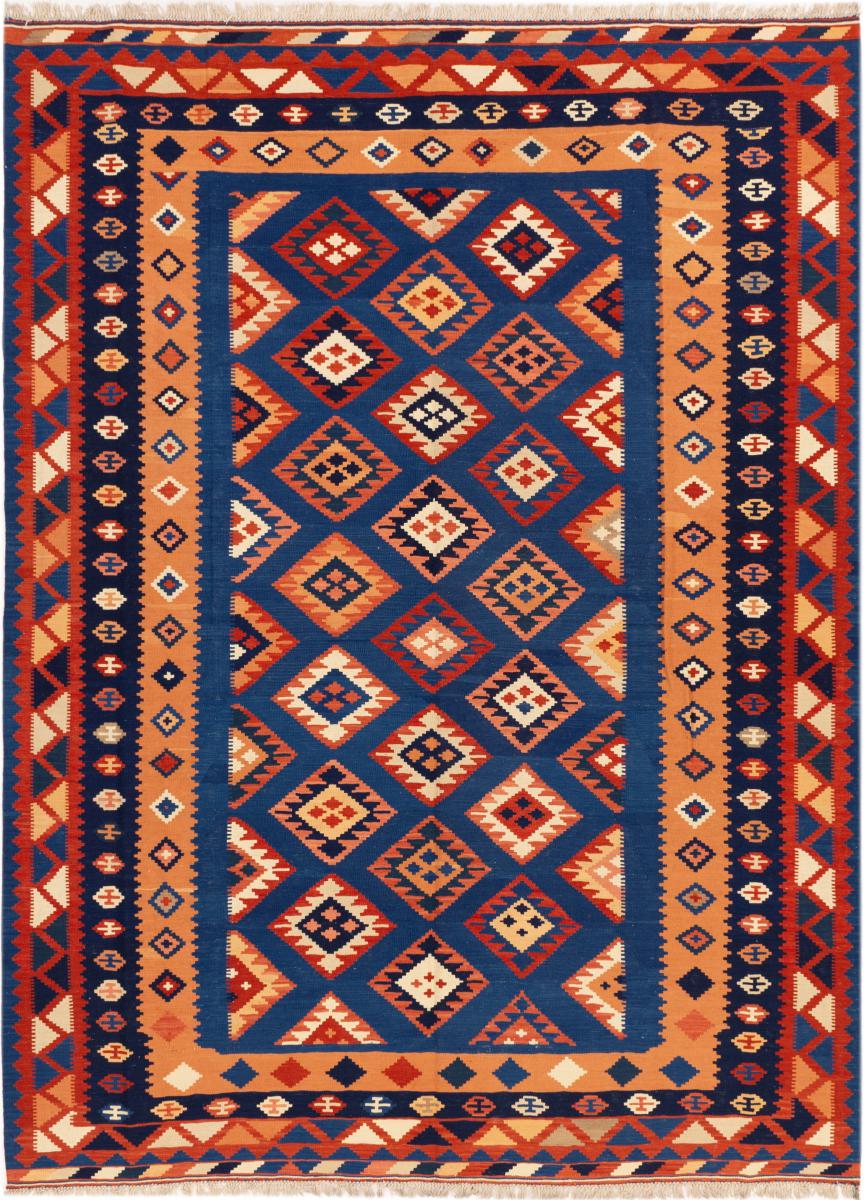 Alfombra persa Kilim Fars Ghashghai 349x257 349x257, Alfombra persa Tejido a mano