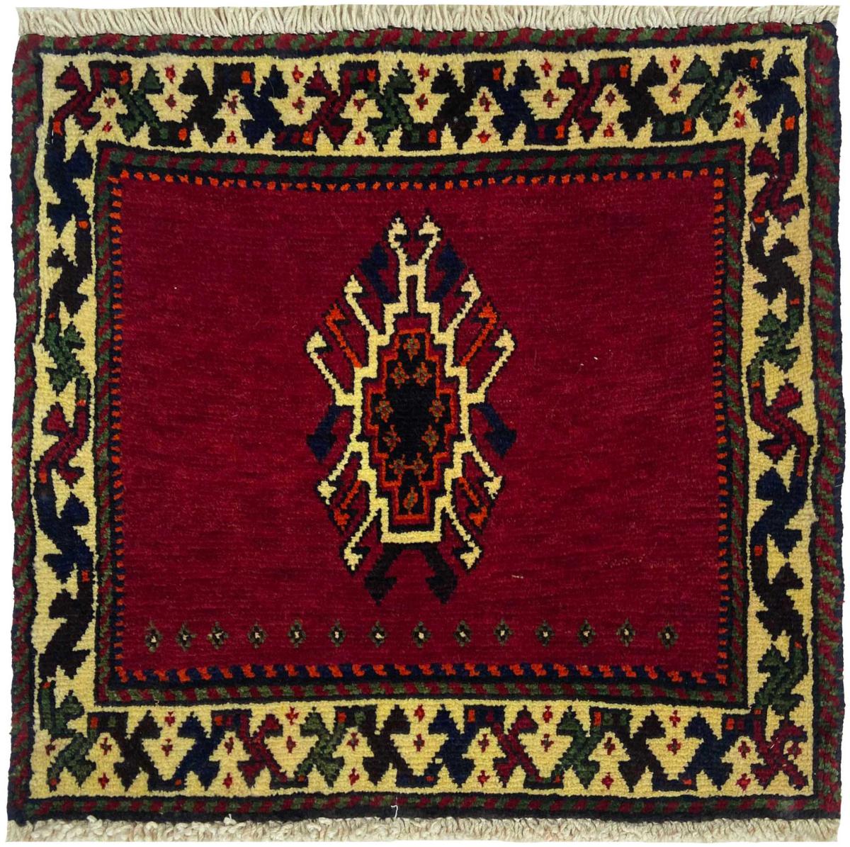 Alfombra persa Ghashghai 56x58 56x58, Alfombra persa Anudado a mano