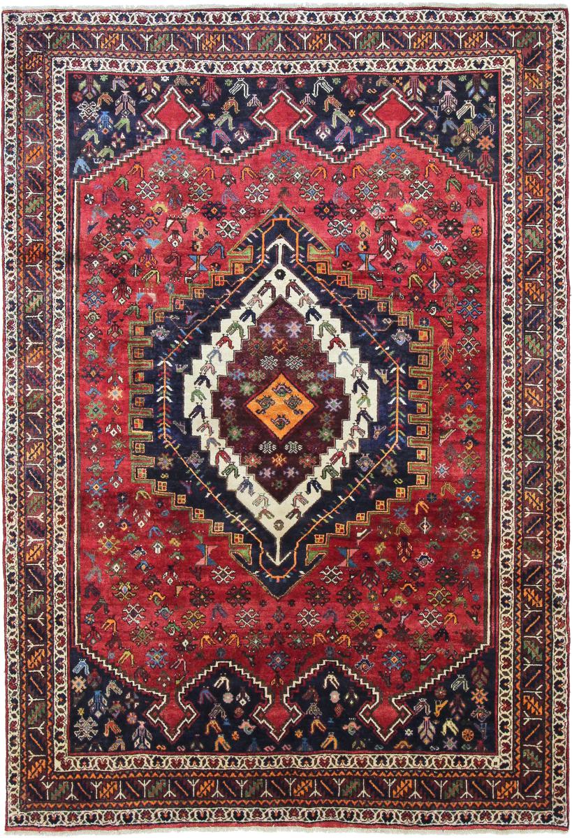 Tapete persa Ghashghai 298x205 298x205, Tapete persa Atado à mão