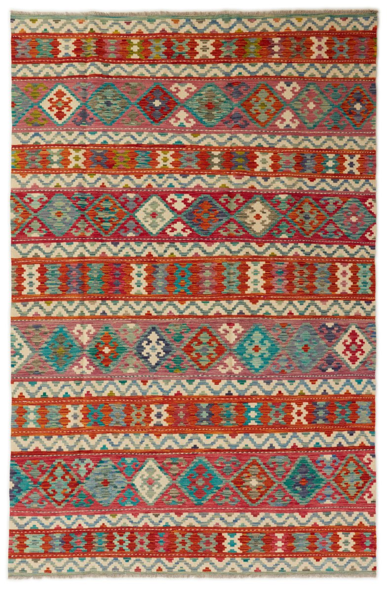 Covor afgan Chilim Afghan 293x191 293x191, Covor persan Țesut manual