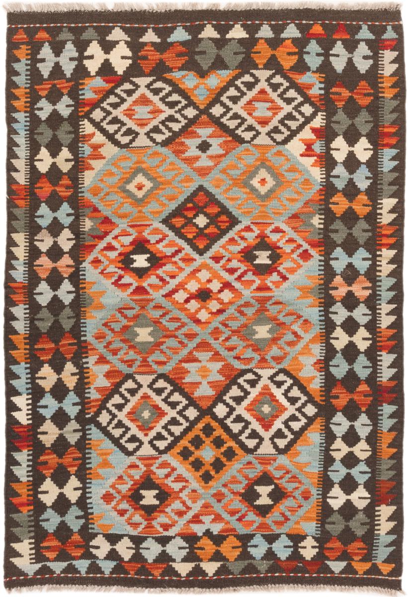 Tapete afegão Kilim Afegão 140x99 140x99, Tapete persa Tecido à mão