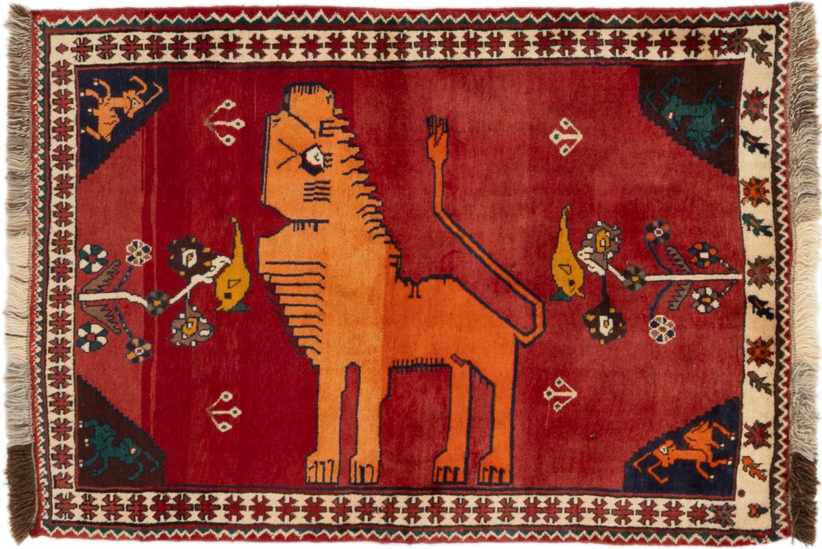 Covor persan Persia Gabbeh 151x104 151x104, Covor persan Lucrate de mână