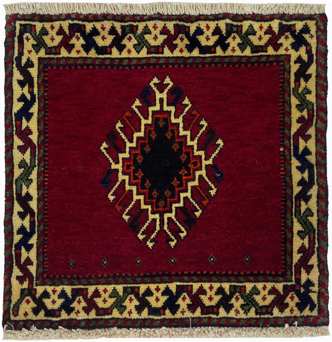 Alfombra persa Ghashghai 56x58 56x58, Alfombra persa Anudado a mano
