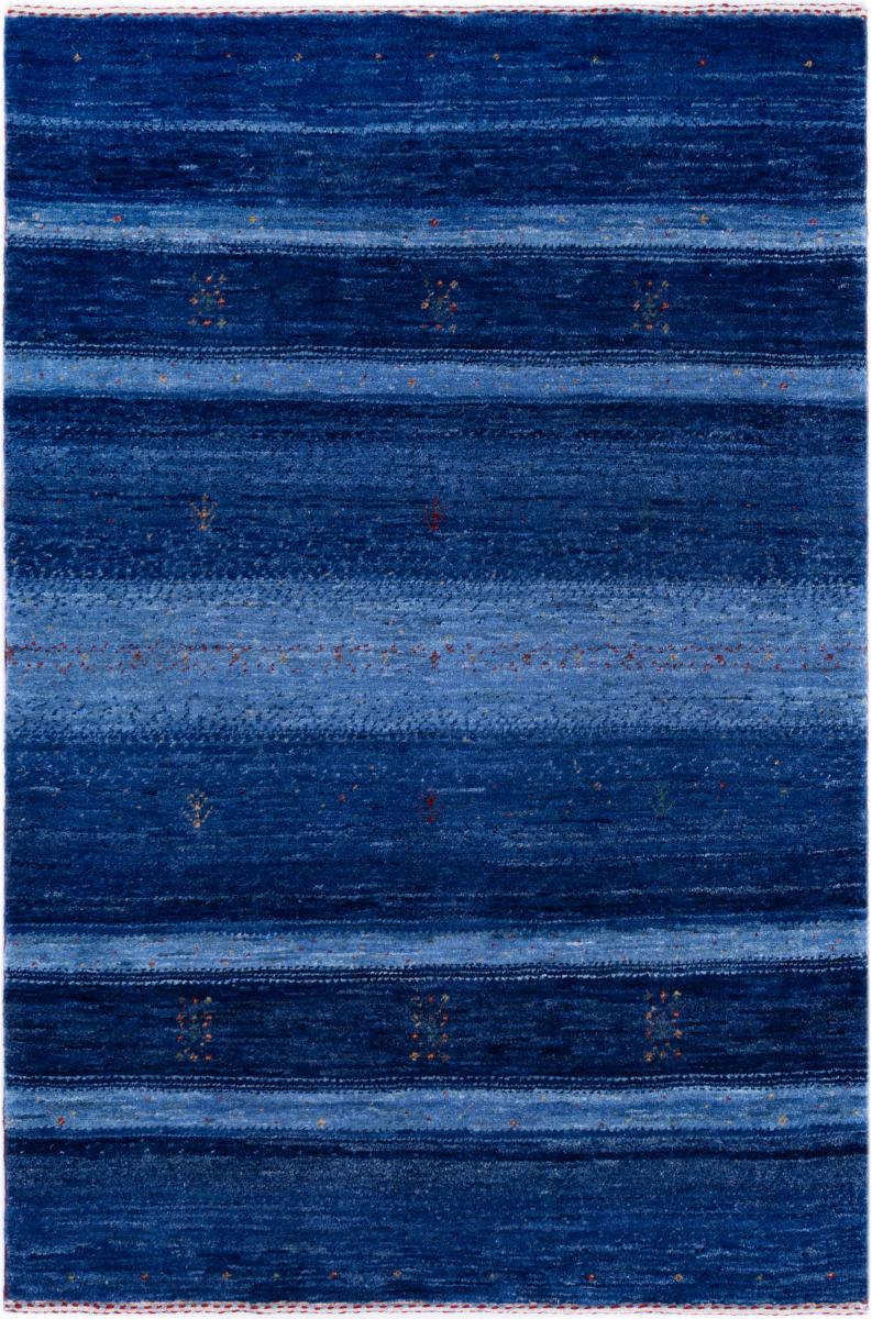 Persian rug Persian Gabbeh Loribaft Essence 4'0"x2'9" 4'0"x2'9", Persian rug Hand-knotted