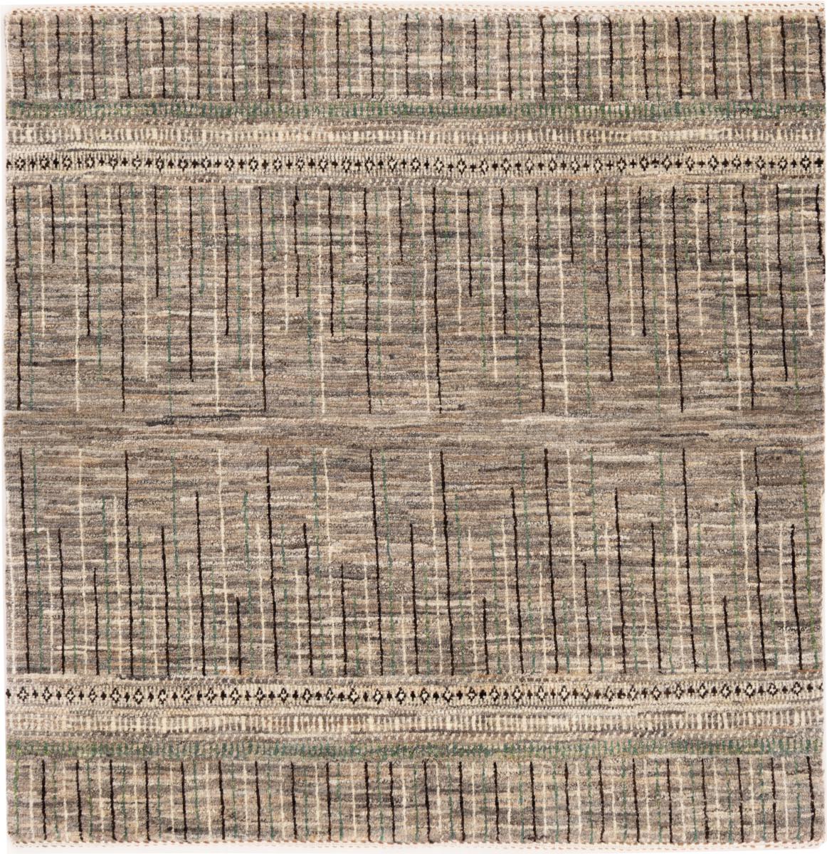 Perzisch tapijt Perzisch Gabbeh Loribaft Tabiibaft 104x106 104x106, Perzisch tapijt Handgeknoopte