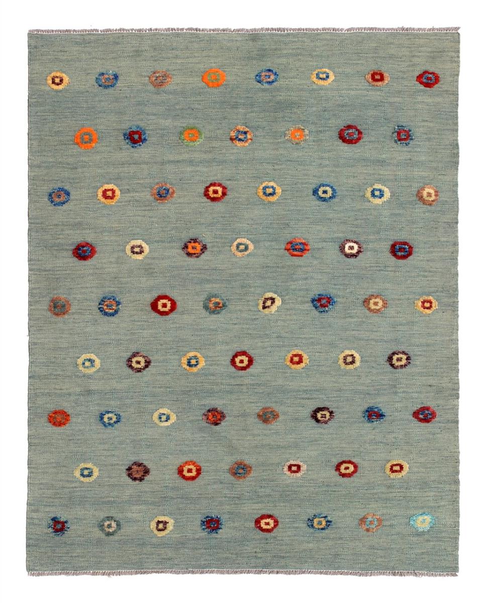 Alfombra afgana Kilim Afghan Nimbaft Edition 198x152 198x152, Alfombra persa Tejido a mano