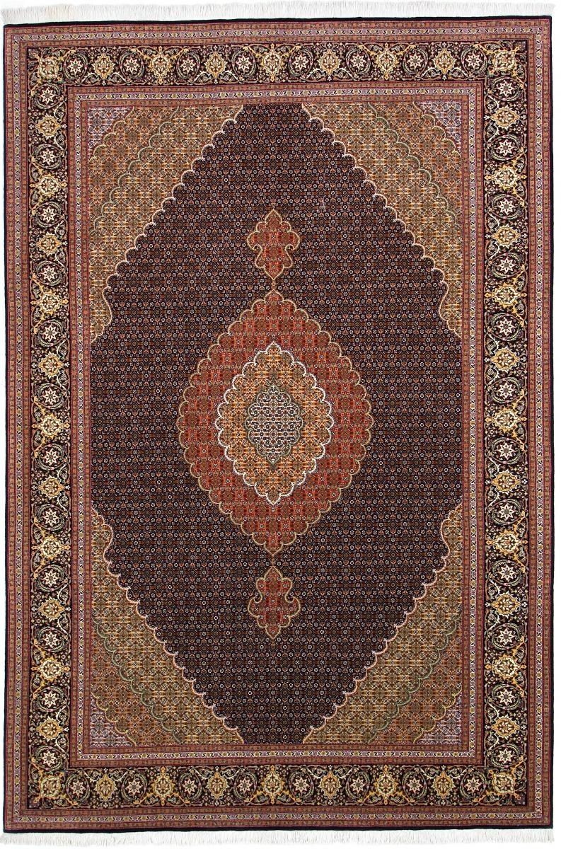 Tapete persa Tabriz Mahi 50Raj 289x194 289x194, Tapete persa Atado à mão