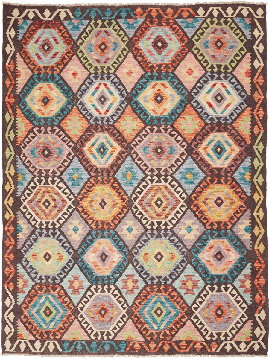 Afghan rug Kilim Afghan 234x181 234x181, Persian Rug Woven by hand