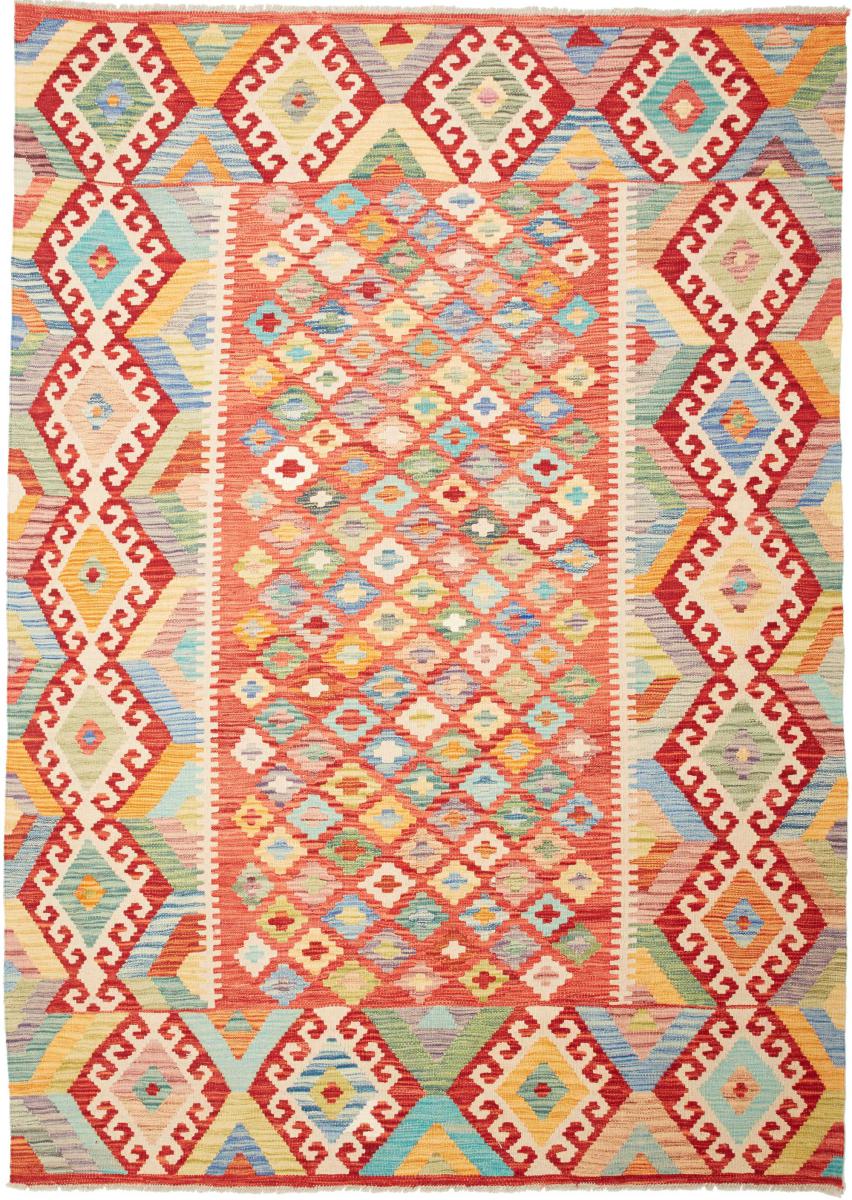 Afghan rug Kilim  Afghan 242x173 242x173, Persian Rug Woven by hand