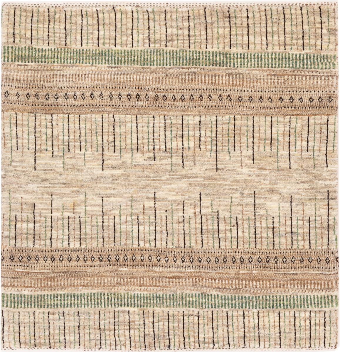 Perzisch tapijt Perzisch Gabbeh Loribaft Tabiibaft 104x99 104x99, Perzisch tapijt Handgeknoopte