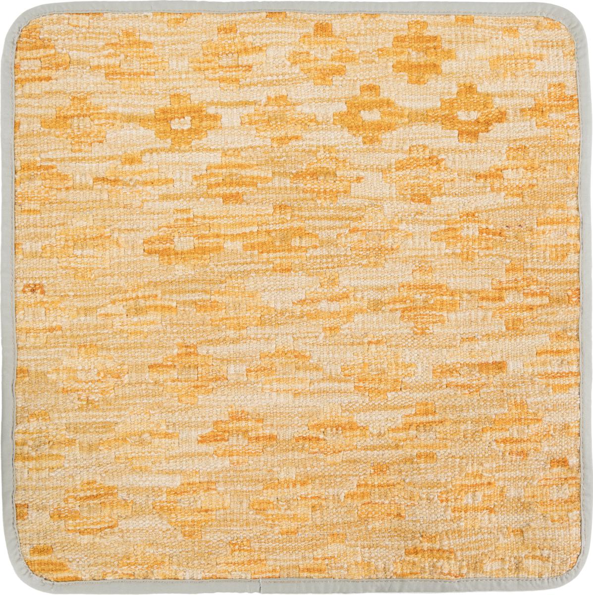 Afghan rug Kilim Afghan Cushion Cover 45x45 45x45, Persian Rug Knotted by hand