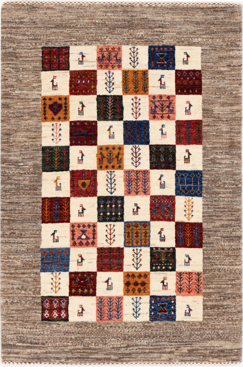 Perzisch tapijt Perzisch Gabbeh Loribaft Tabiibaft 125x84 125x84, Perzisch tapijt Handgeknoopte