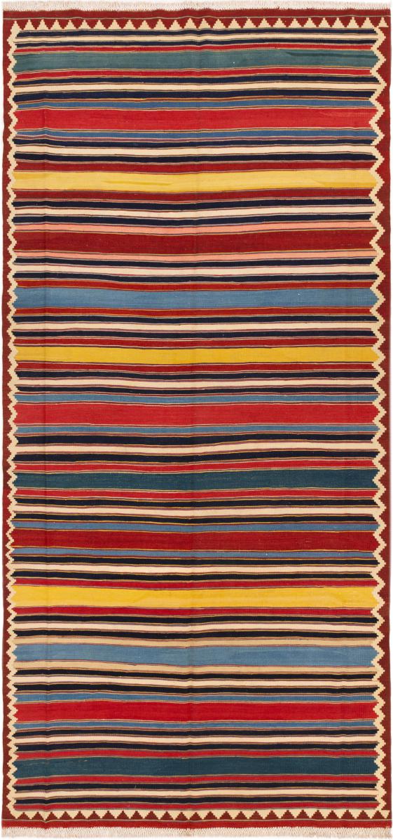 Persian Rug Kilim Fars Ghashghai 395x192 395x192, Persian Rug Woven by hand