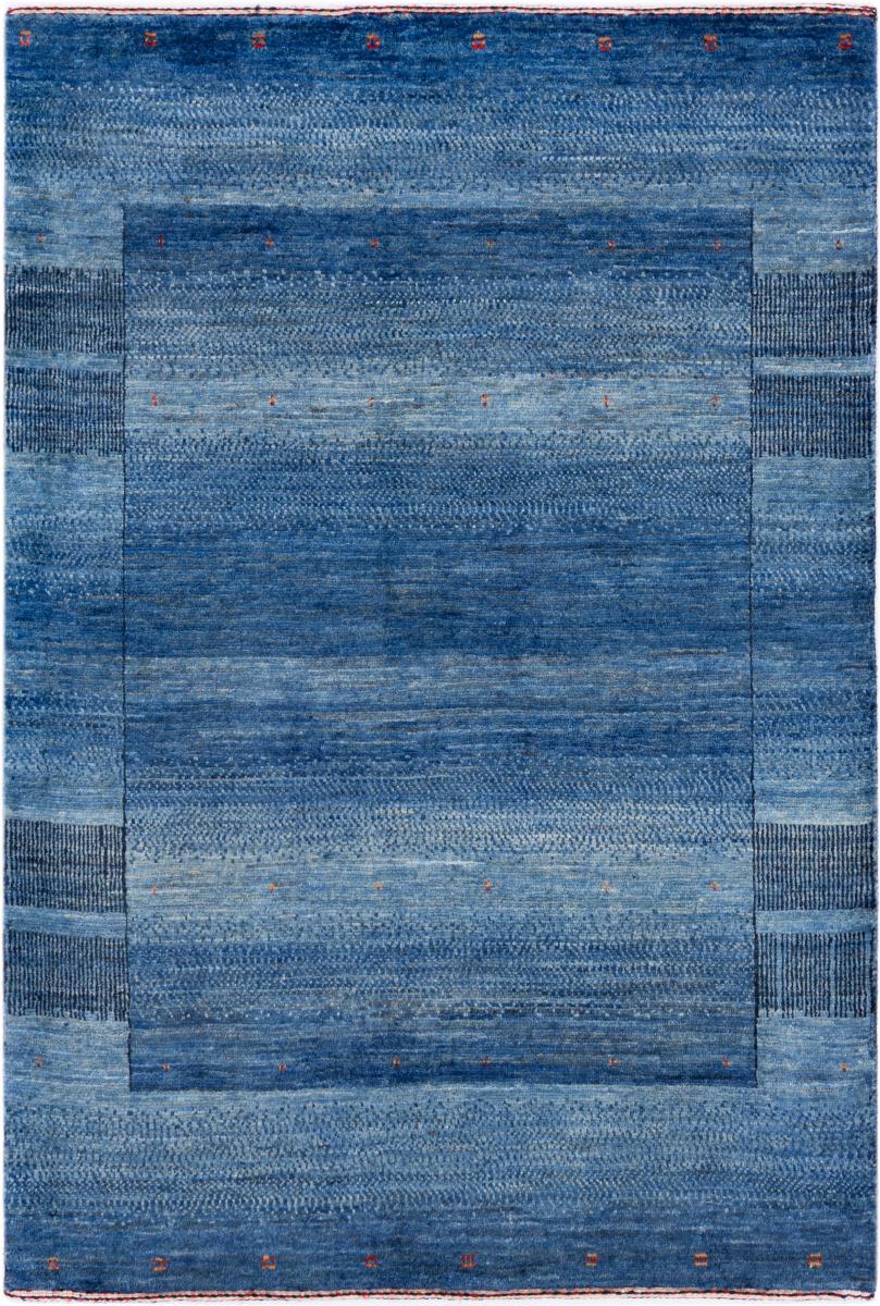 Persian rug Persian Gabbeh Loribaft Essence 4'0"x2'9" 4'0"x2'9", Persian rug Hand-knotted