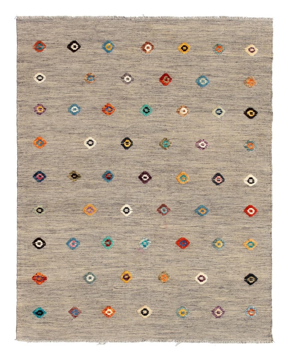 Alfombra afgana Kilim Afghan Nimbaft Edition 197x153 197x153, Alfombra persa Tejido a mano