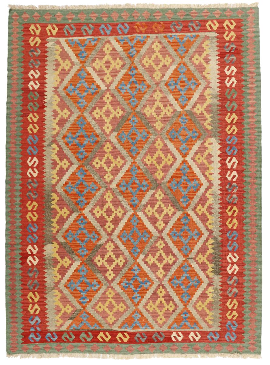 Tapete persa Kilim Fars 286x208 286x208, Tapete persa Tecido à mão