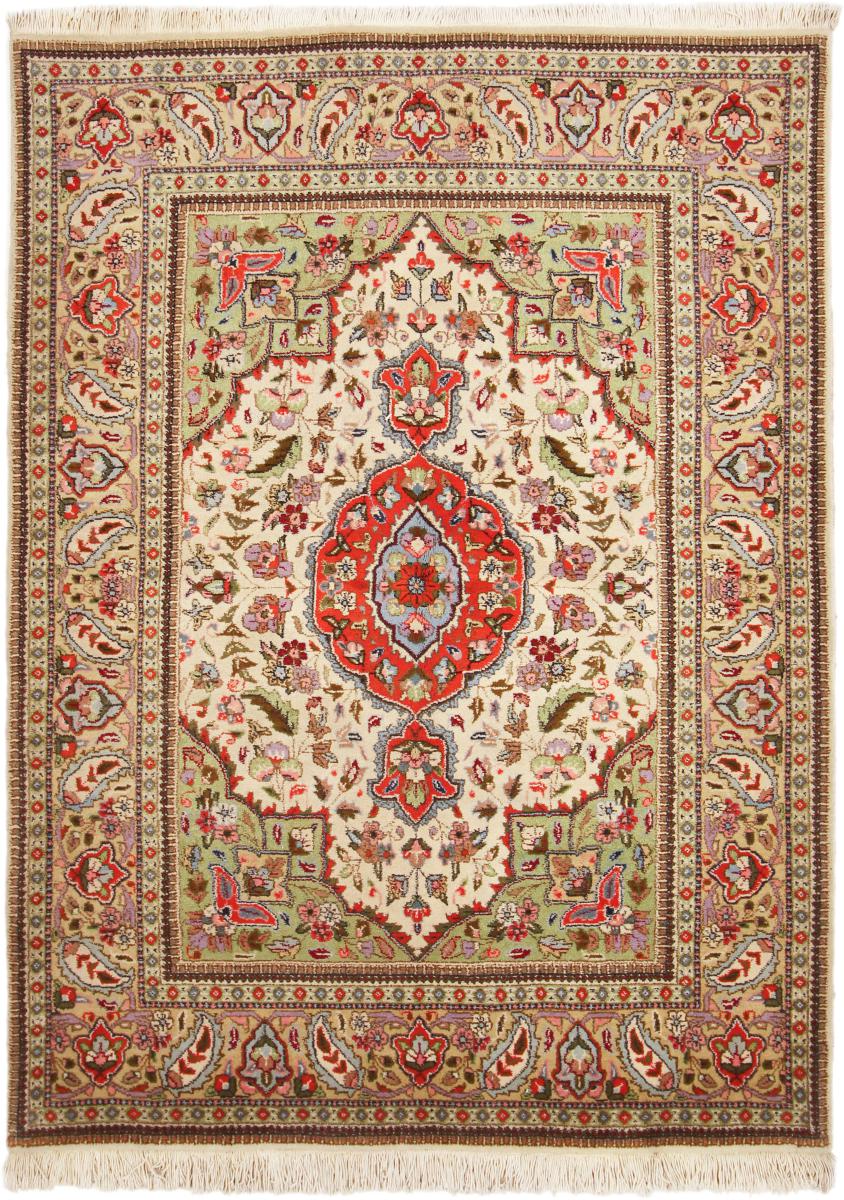 Tapete persa Tabriz Tabatabai 209x156 209x156, Tapete persa Atado à mão