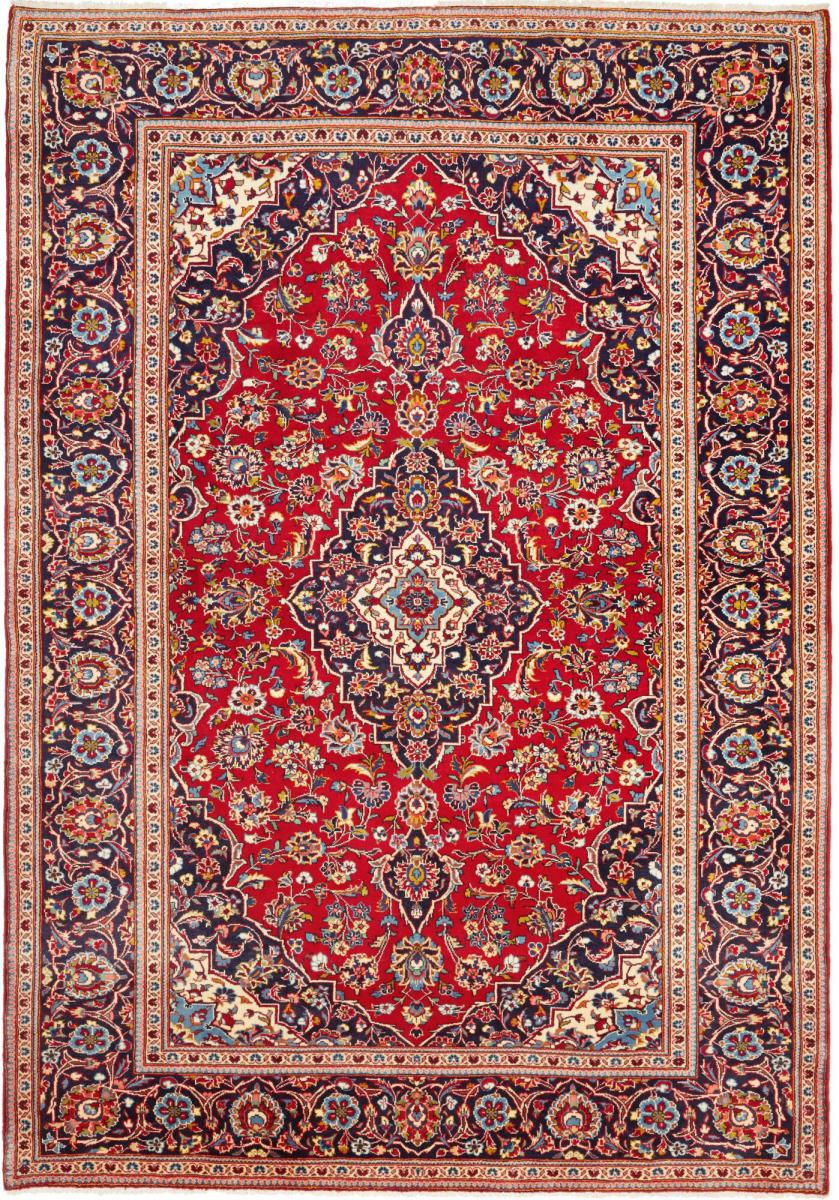 Perzsa szőnyeg Kashan 9'10"x6'11" 9'10"x6'11", Perzsa szőnyeg Kézzel csomózva