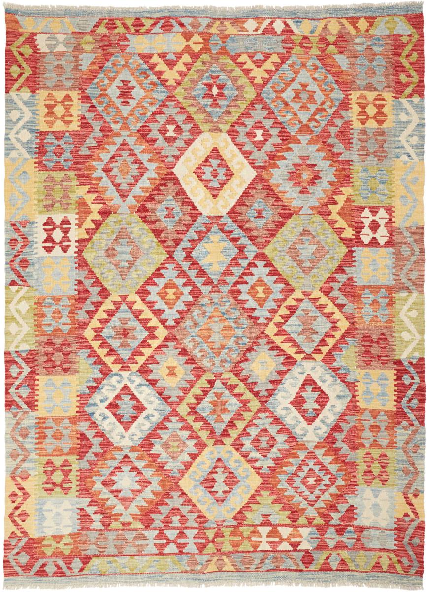 Afghaans tapijt Kilim Afghan 238x172 238x172, Perzisch tapijt Handgeweven