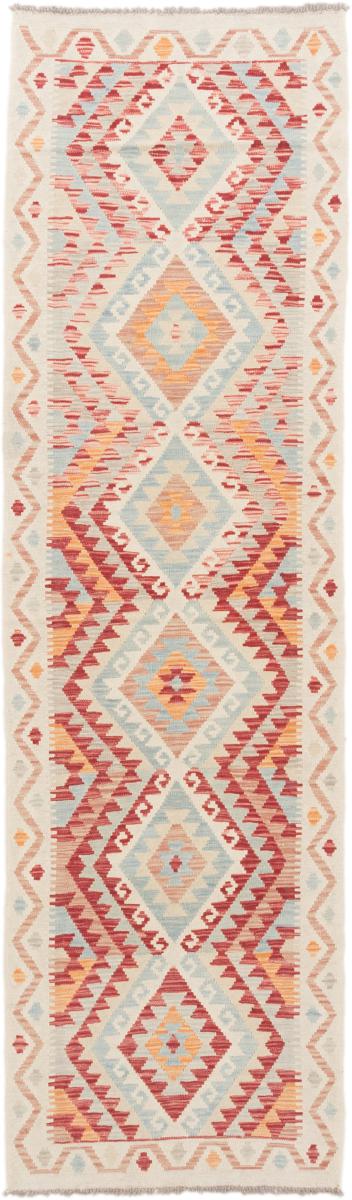 Tapete afegão Kilim Afegão 296x84 296x84, Tapete persa Tecido à mão