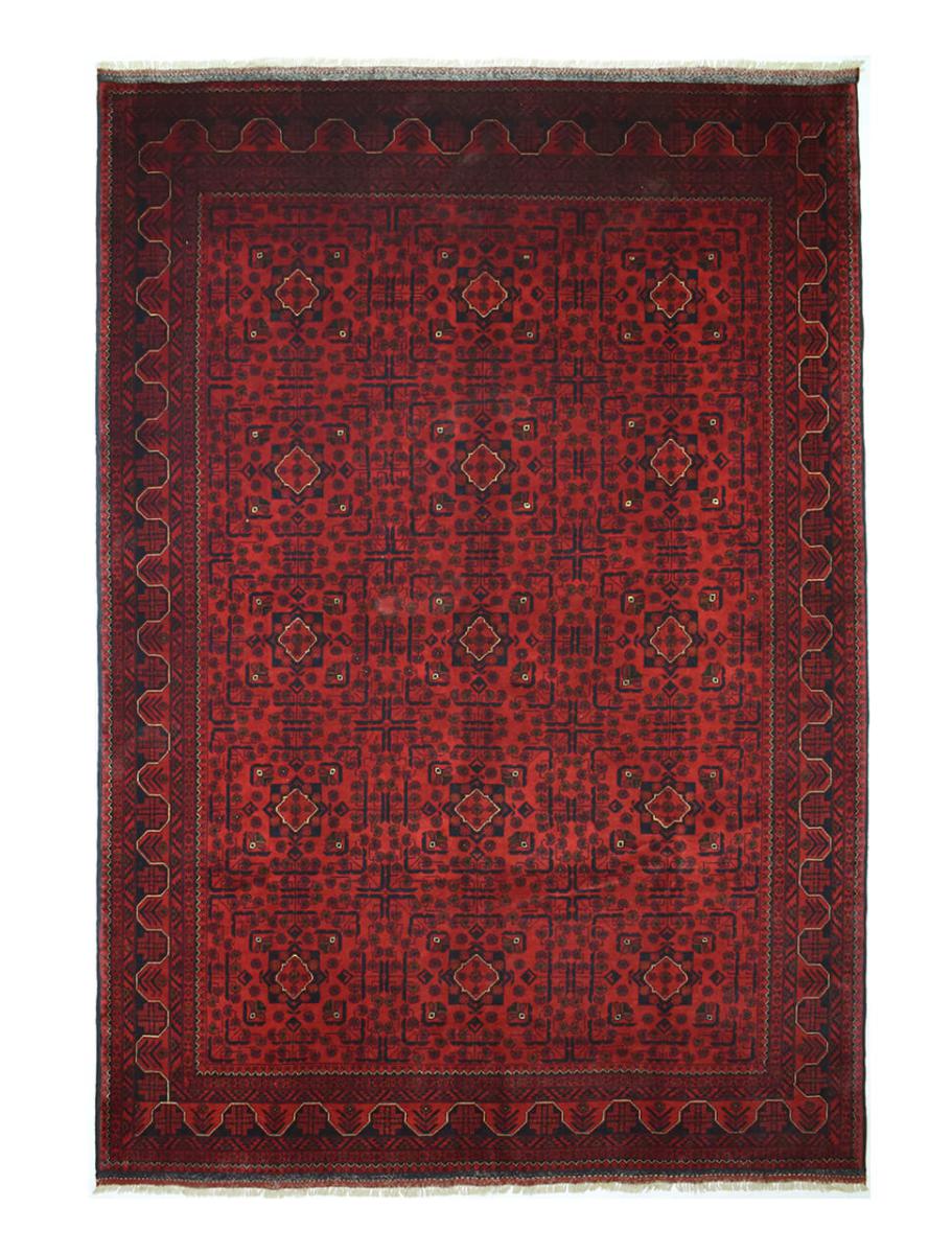 Afghan rug Khal Mohammadi 9'3"x6'6" 9'3"x6'6", Persian rug Hand-knotted
