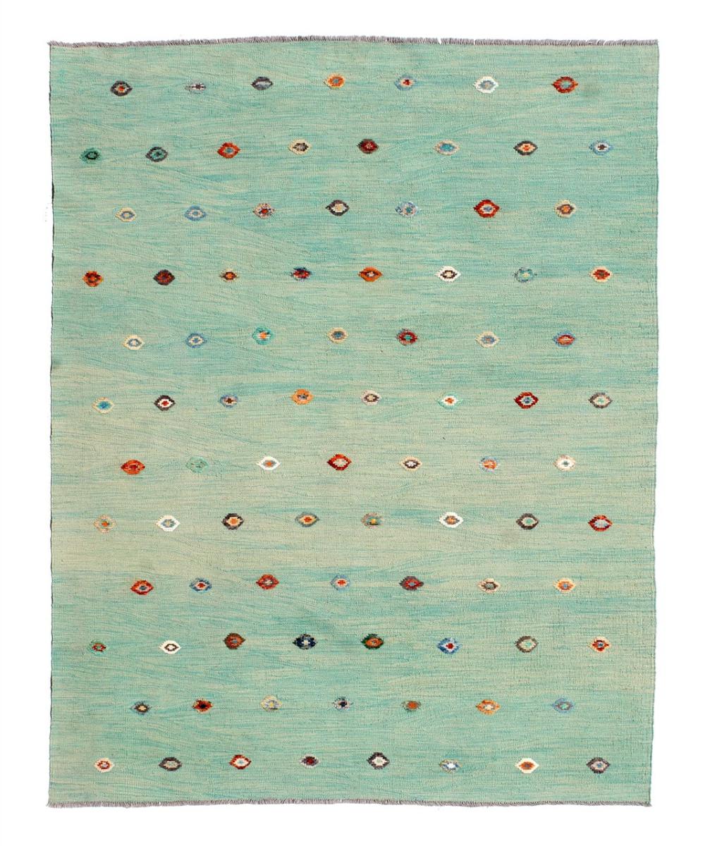 Alfombra afgana Kilim Afghan Nimbaft Edition 232x185 232x185, Alfombra persa Tejido a mano