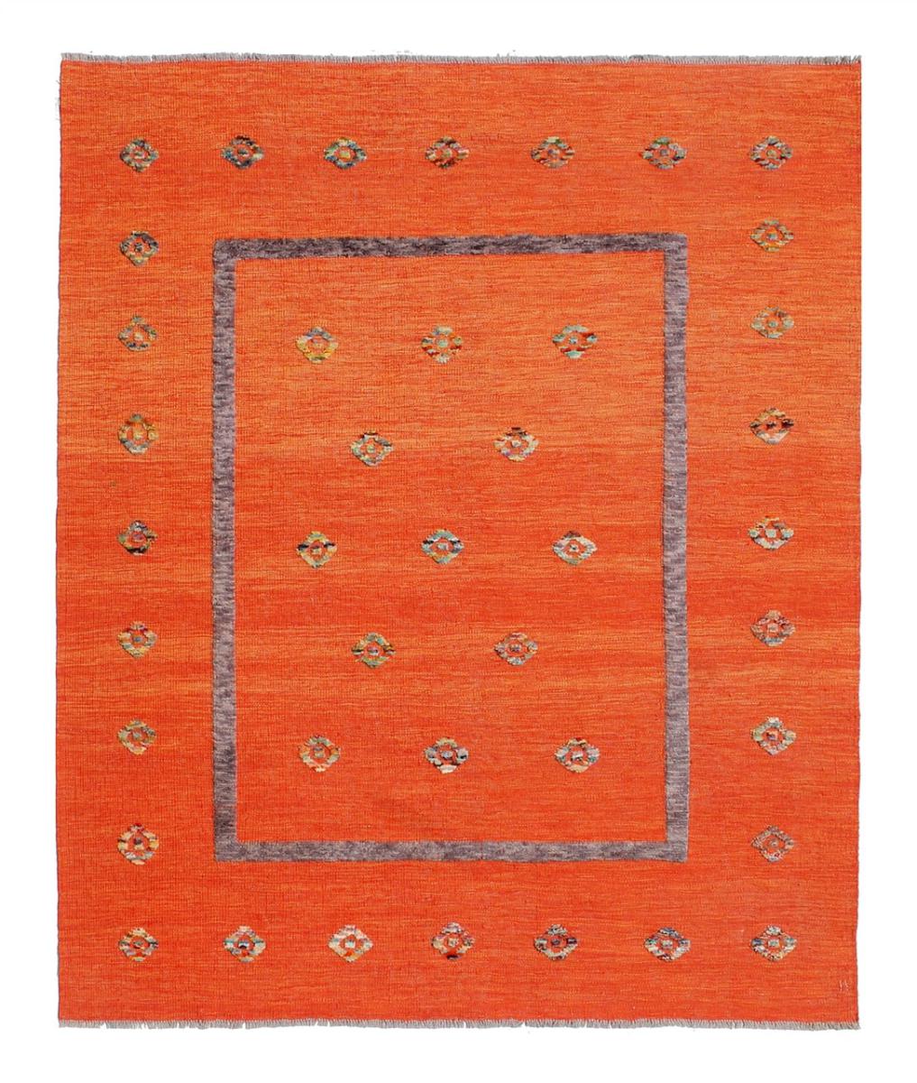 Alfombra afgana Kilim Afghan Nimbaft Edition 199x163 199x163, Alfombra persa Tejido a mano