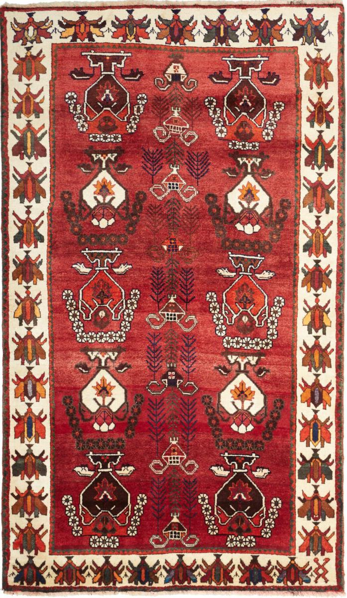Persian Rug Ghashghai 211x123 211x123, Persian Rug Knotted by hand