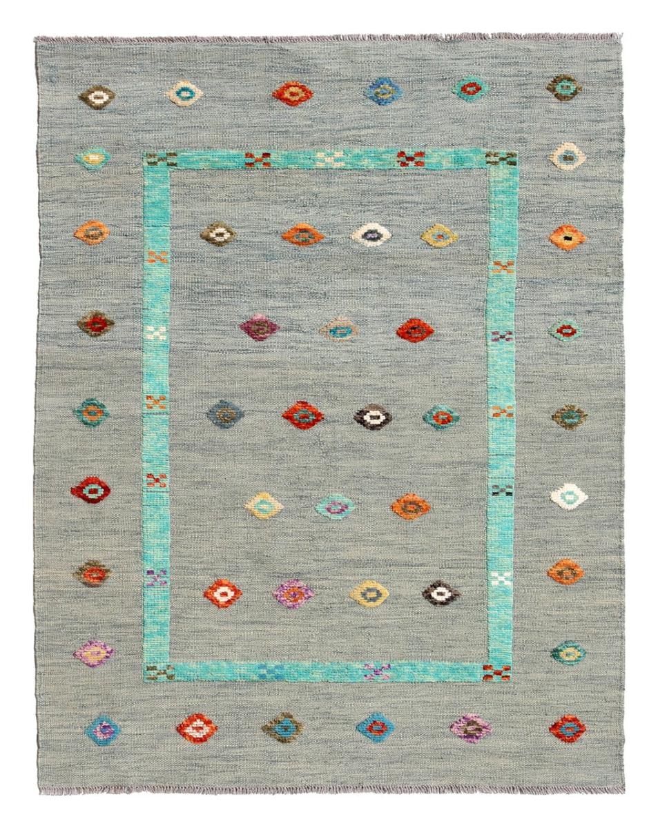 Alfombra afgana Kilim Afghan Nimbaft Edition 184x126 184x126, Alfombra persa Tejido a mano